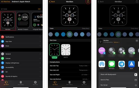 Apple Watch kadran yükleme ve paylaş.